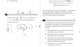 SAT Test 7 Section 4 58 [upl. by Haden]