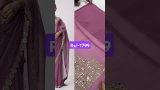 New collection sareelatest saree with blouse designsareenewcollection [upl. by Janot]