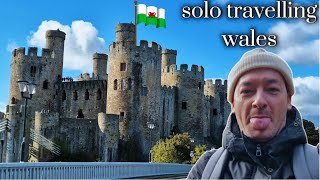 EXPLORING WALES  Llandudno bay  conwy castle  devils bridge travel solo [upl. by Ramyar]