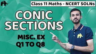 Conic Sections Class 11 Maths  NCERT Solutions Chapter 11 Mathematics Miscellaneous Questions 18 [upl. by Ahsiryt]