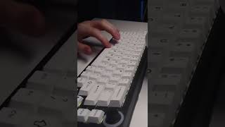 Gamakay LK67  Peace lily switches mechanicalkeyboard keyboard keyboardmod [upl. by Adley791]