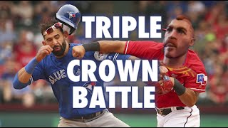 Triple Crown Battle in our own DUGOUT [upl. by Freeland]