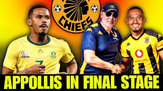 Kaizer Chiefs Sign Appollis 2 Days Before Transfer Window Closes  APPOLLIS TO CHIEFS FINAL STAGE [upl. by Aynek]