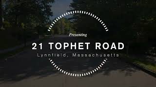 21 Tophet Rd Lynnfield MA house tour [upl. by Ambrosane]