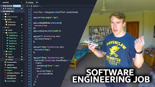 How To Get A Software Engineering Job In South Africa  How I Got My Software Development Internship [upl. by Ahsinhoj]