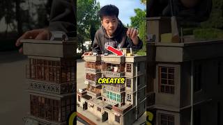 Insane Miniature Building Art🤯 [upl. by Haon859]