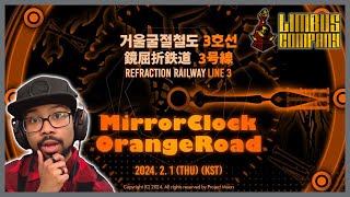 Limbus Company Refraction Railway Line 3  MirrorClock OrangeRoad PV Reaction [upl. by Narot]