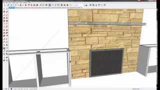 Fireplace Surround Part 2 Detail Walkthrough [upl. by Vola]