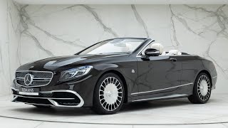 2018 MercedesMaybach S650 Cabriolet  Ruby Black  Walkaround amp Interior amp Revs [upl. by Eleni]