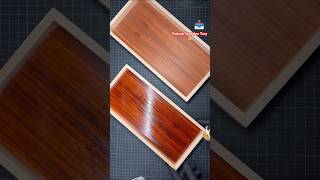 Finishing two Wooden Trays With Maple And Padauk handmade woodworking giftideas christmas [upl. by Airitac]