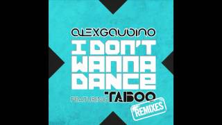 Alex Gaudino Feat Taboo  I Dont Wanna Dance Dannic Remix Cover Art [upl. by Pownall512]