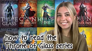 HOW TO READ THE THRONE OF GLASS SERIES updated [upl. by Maribel]