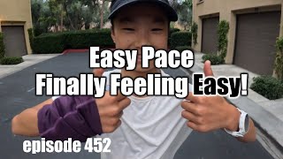 Easy Pace Finally Feeling Easy marathon running marathontraining [upl. by Chan]