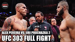 UFC FULL FIGHT Alex Pereira vs Jiri Prochazka 2 UFC 303 – June 29 2024  ESPN MMA [upl. by Crosley]