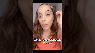 Cejas Desordenadas 🤨NO MÁS makeupshorts makeup cejastutorial cejasperfect [upl. by Anigroeg]