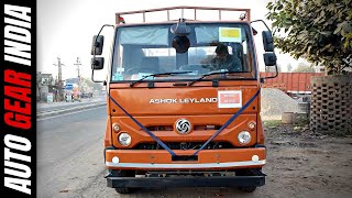 New Ashok Leyland Ecomet Star 1615HE CNG Review [upl. by Ellenahs757]