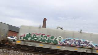 NS L70 At iron triangle rail park in Fostoria Ohio on￼ 92824 [upl. by Yahc]