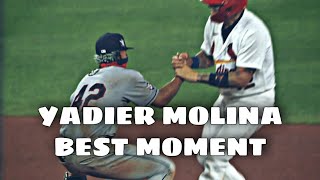 MLB  Yadier Molina Best moments Compilation [upl. by Aletsirc]