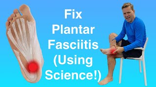 Fix Plantar FasciitisHeel Pain USING SCIENCE [upl. by Alakim355]