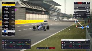 F1 Manager 2022 Verstappen crashes again in Monza [upl. by Yxel]