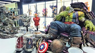 XM Studios Full Gallery Tour  Marvel DC Transformers XMen Spiderman [upl. by Asserac]