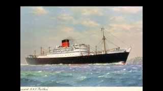 rms Parthia Cunard BigbandSkyliner [upl. by Serilda]