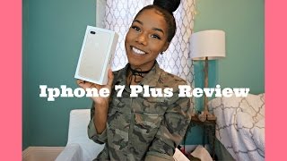 Breaking My iPhone  7 Plus Unboxing and Review GOLD [upl. by Tillie]