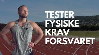 Tester Fysiske Krav i Forsvaret [upl. by Hareemas]