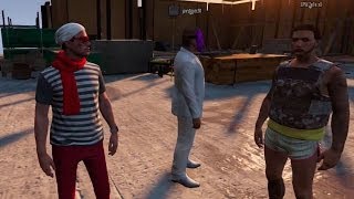 MISIÓN PASARELA DE MODA  GTA V Online  HACIENDO AMIGOS 1 [upl. by Ettenajna]