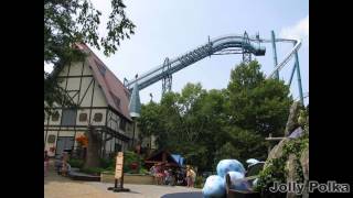 Sights and Sounds of Busch Gardens Williamsburg  Rhinefeld [upl. by Namajneb]