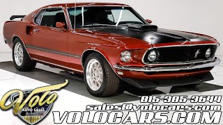 1969 Ford Mustang Mach 1 for sale at Volo Auto Museum V20515 [upl. by Carlock]