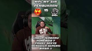 PEMBUKAAN YANG SERU  FANNY SEKYS VS LING EYMAL  🔥😲 shorts MPLMY [upl. by Llenod]