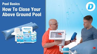 Winterizing Your Pool How To Close Your Above Ground Pool [upl. by Yrmac]