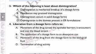 🔴 Pharmaceutics Revision Part 1 Questions amp Answers DrHazem Sayed [upl. by Wilton]