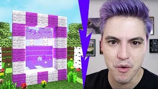 COMO FAZER UM PORTAL PARA O MUNDO DO FELIPE NETO  MINECRAFT [upl. by Laurance]