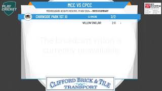 Mooroolbark 2nd XI v Chirnside Park 1st XI [upl. by Fahy897]