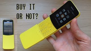 Nokia 8110 4G  Review  Opinion [upl. by Erodaeht892]