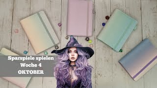 🎲🎲 Sparspiele Woche 4  OKTOBER [upl. by Idalia]