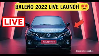 FINALLY NEW BALENO 2022 IS HERE ❗️MARUTI SUZUKI BALENO 2022 LIVE EVENT 💥 2022 BALENO LIVE LAUNCH 🇮🇳 [upl. by Couhp]