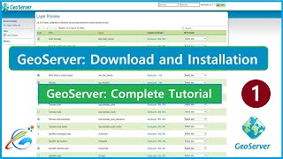 GeoServer Download and Installation  GeoServer Complete Tutorial  1  GISSchools [upl. by Colyer934]