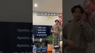 He thought it was Taylor Swift’s Shake It Off during blind karaoke 😂 shorts taylorswift karaoke [upl. by Adaran732]