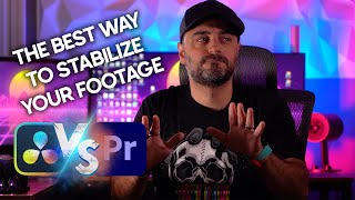 How To Stabilize Footage The Right Way Premiere Pro VS Da Vinci Resolve [upl. by Nattirb]