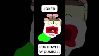 JOKER PORTRAYED BY GUMBALL joker joker2 jokerfolieàdeux [upl. by Rebane315]