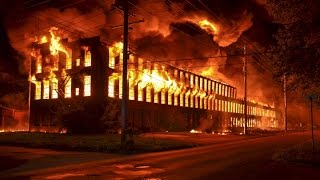 Brown Shoe Factory Fire [upl. by Richara]