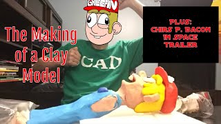 The Making Of a Clay Model Stop Motion Lil’ Big Carson plus Chris P Bacon In Space Trailer [upl. by Santos253]