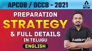 APCOB  DCCB 20212022  English  Preparation Strategy  ADDA247 Telugu [upl. by Dwain]