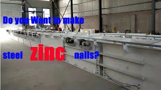 nail screw zinc coating plating machine galvanizing line production line [upl. by Haas]