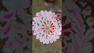 Day 116🖌DIWALI SPECIL RANGOLI 🎨❤ song artshorts rangali rangolidesigns diwali viralvideo [upl. by Ainezey]