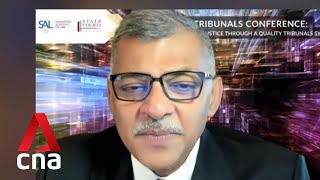 Singapore working towards coordinated networked system of tribunals Chief Justice Sundaresh Menon [upl. by Thissa]