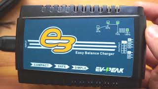 EVPeak E3 35W 3A Smart AC Balance Charger for 2S4S LiPo Battery [upl. by Aloeda]